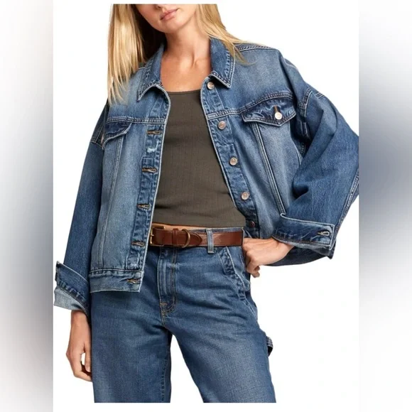 Current/Elliott Jackets Coats Currentelliot Cropped Dakota